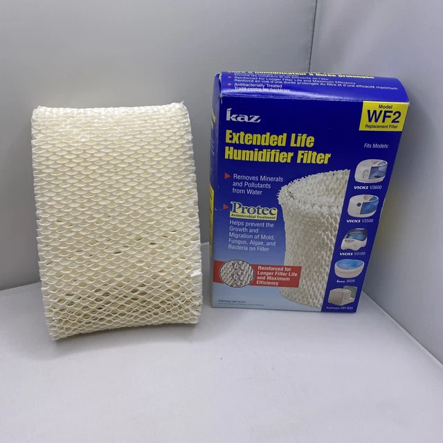 PROTEC KAZ EXTENDED Life Humidifier Replacement Filter Model WF2 New