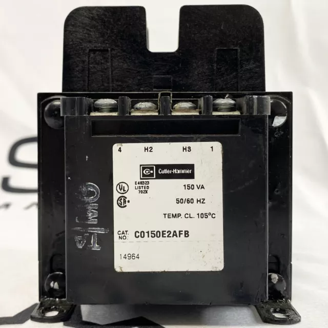 Cutler Hammer C0150E2AFB 150VA Transformer USA