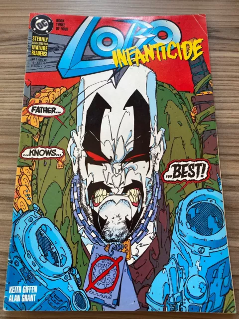 Lobo Infanticide 3/4 DC Comics Rare UK Seller