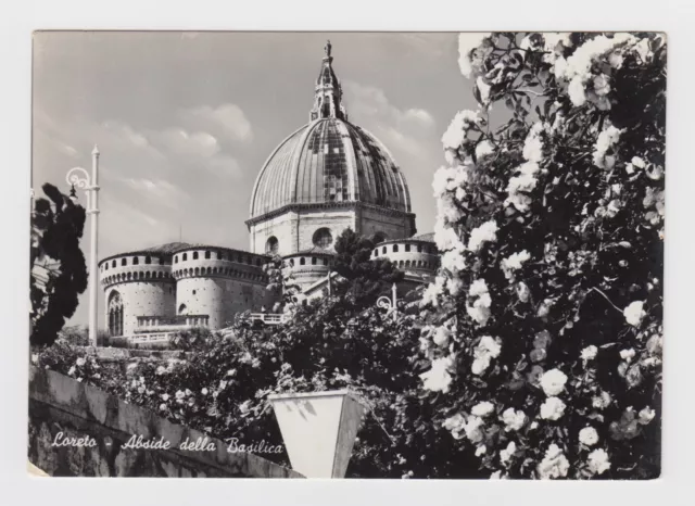 MA AN 10 Loreto abside della basilica viaggiata 1966