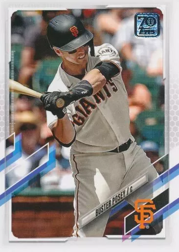 2021 Topps #301 BUSTER POSEY - San Francisco Giants