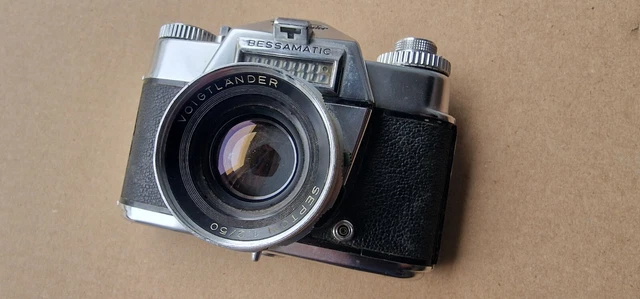 Appareil photo argentique Voigtländer bessamatic avec objectif septon 1:2 / 50