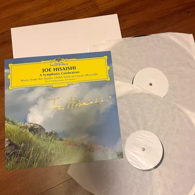 Symphonic Celebration Joe Hisaishi Hayao Miyazaki Vinyl 2LP