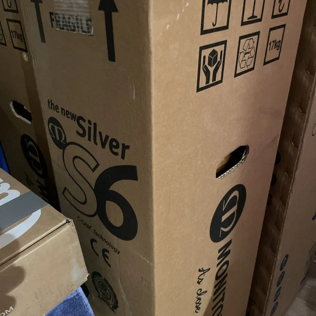 MONITOR AUDIO S 6 Oak Finished Floor Standing Wired Speakers Boxed £234 ...