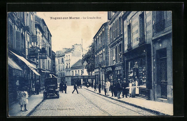 CPA Nogent-sur-Marne, La Grande-Rue