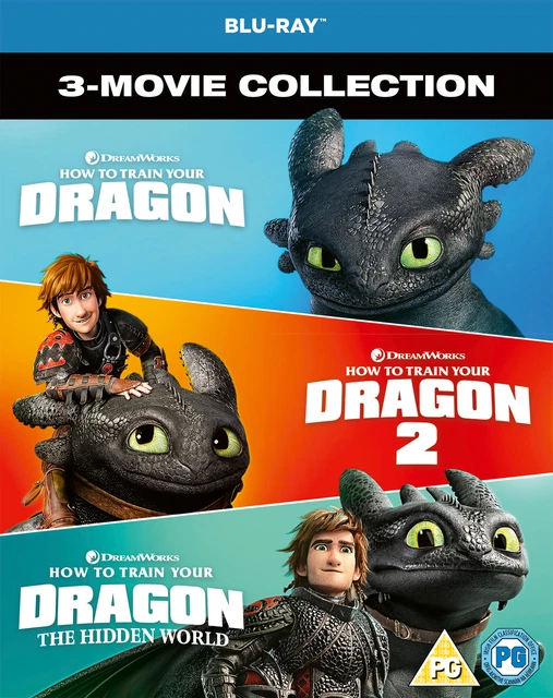 Httyd Collection HOW TO TRAIN Your Dragon: 3-movie Collection (Blu-ray) £23.48 - PicClick UK