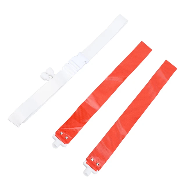 HASITE Flag Football Belts - 2 Sets With 6 Flags (Red & Blue), Adjustable For Youth & Adults