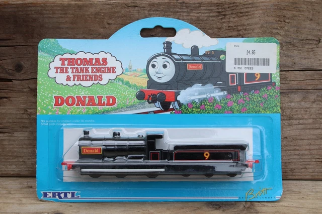 RARE VINTAGE ERTL Thomas The Tank Engine & Friends Donald Brand New On ...