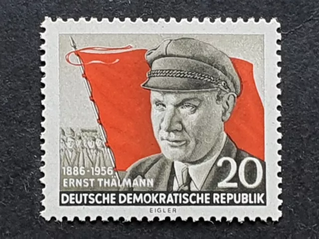 DDR 1956 Mi. 520  70. Geburtstag von Ernst Thälmann Postfrisch