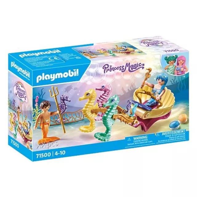 PLAYMOBIL® 71500 Princess Magic - Meerjungfrauen-Seepferdchenkutsche