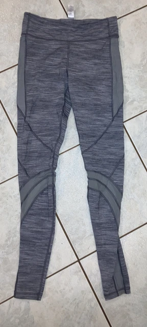 Ivivva by Lululemon Mesh With The Best Leggings Girls Size 12 Gray