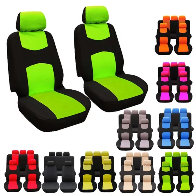 Car Universal Seat Cover 4/9 Piece Set Four Season Universal Car Seat Cover