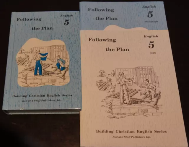 Rod and Staff - Grade 5 English - Following the Plan - Set of 3 - Student texts Rod and Staff - Grade 5 English - Following the Plan - Set of 3 - Student texts