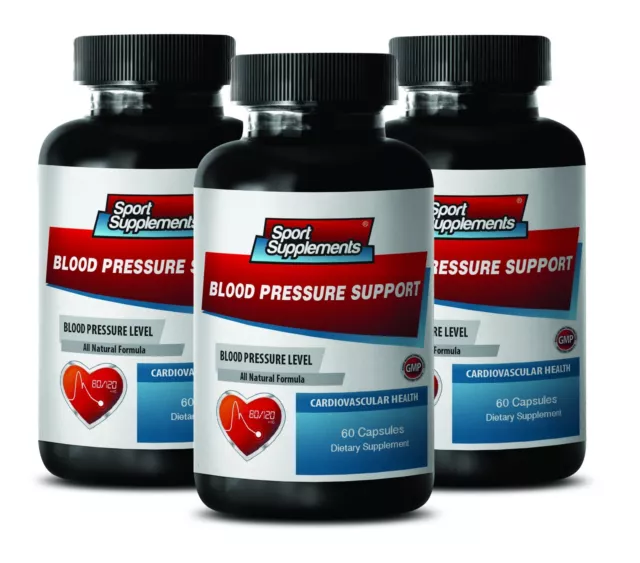 Olive Leaf Extract - Blood Pressure Support 820mg - Help Stress Level Caps 3B