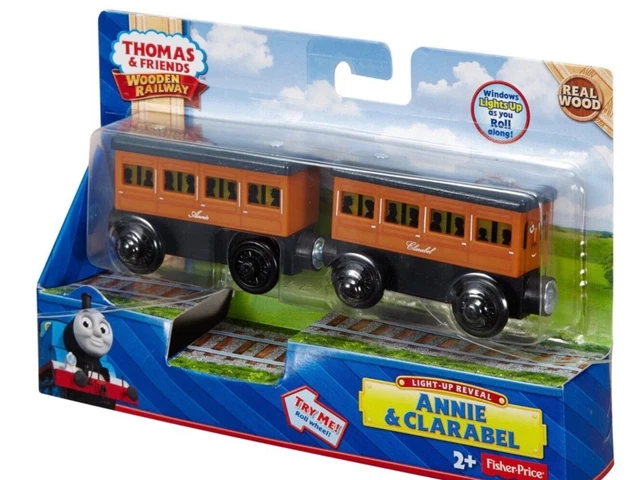 thomas-and-friends-wooden-annie-and-clarabel-rare-light-up-reveal-not