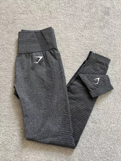 Leggings Gymshark Vital senza cuciture 2.0 grigio antracite taglia small