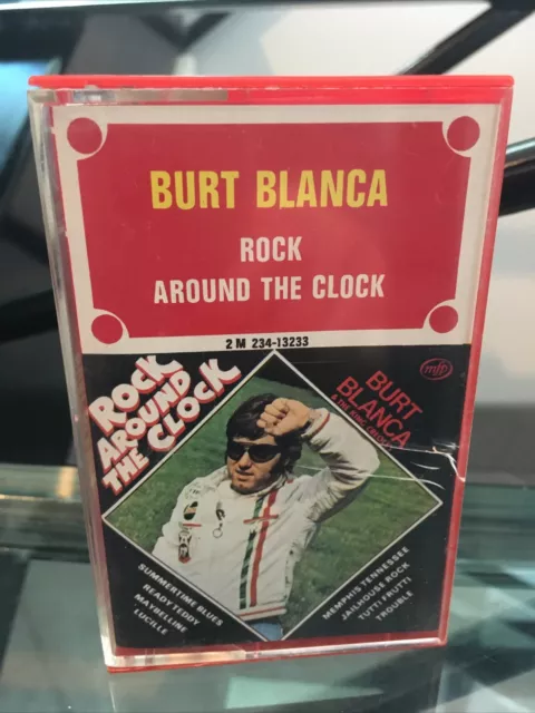 Cassette K7 Audio Tape Mc - Burt Blanca - Rock Around The Clock 🎸🎸🎸