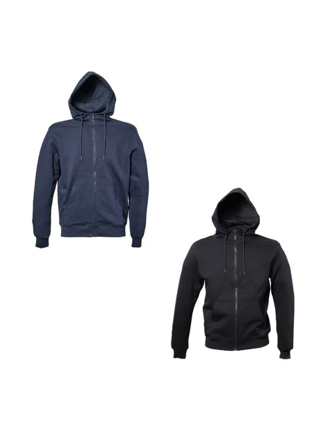 FELPA DA LAVORO Uomo Donna Blu Grigio Invernale Mezza Zip Comoda Taglie Forti SC EUR 21,90 - IT - Foto 12