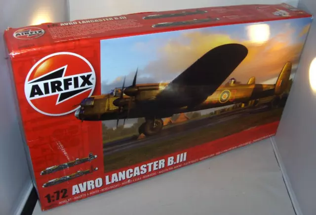 Airfix Avro Lancaster B.111 3 Ww2 Raf Bomber 1/72 Kit A08013A New / Sealed Bags