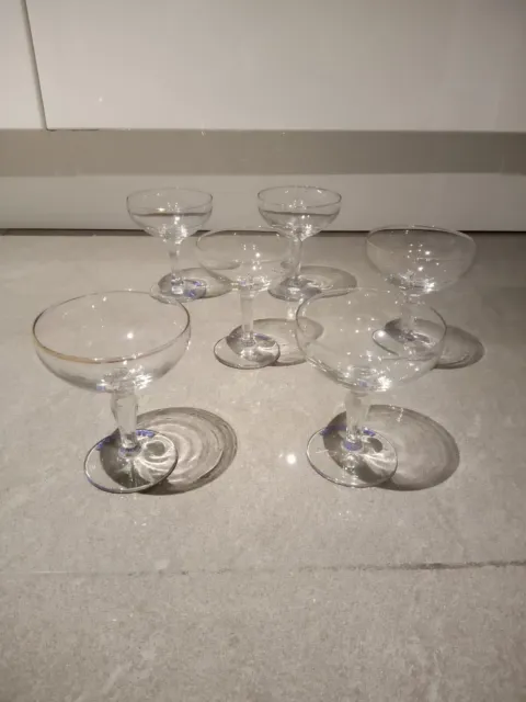 COLLECTION IN PERSON ONLY! Vintage Babycham Glasses x6, Unused
