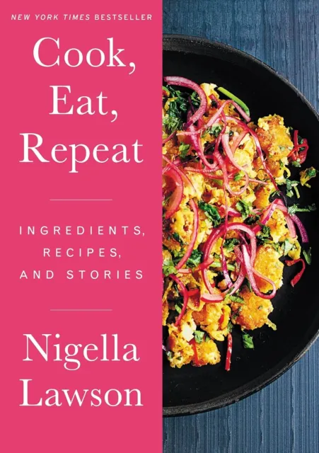 Nigella Lawson Collection 2 Books Set Cook, Eat, Repeat, Nigella Christmas Hard 3
