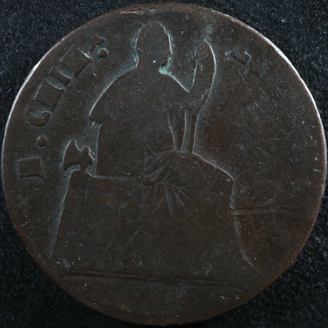 1/4 Real 1865 Chihuahua Mexico KM#344 copper Mexique 1/4 Real 1865 Chihuahua Mexico KM#344 copper Mexique