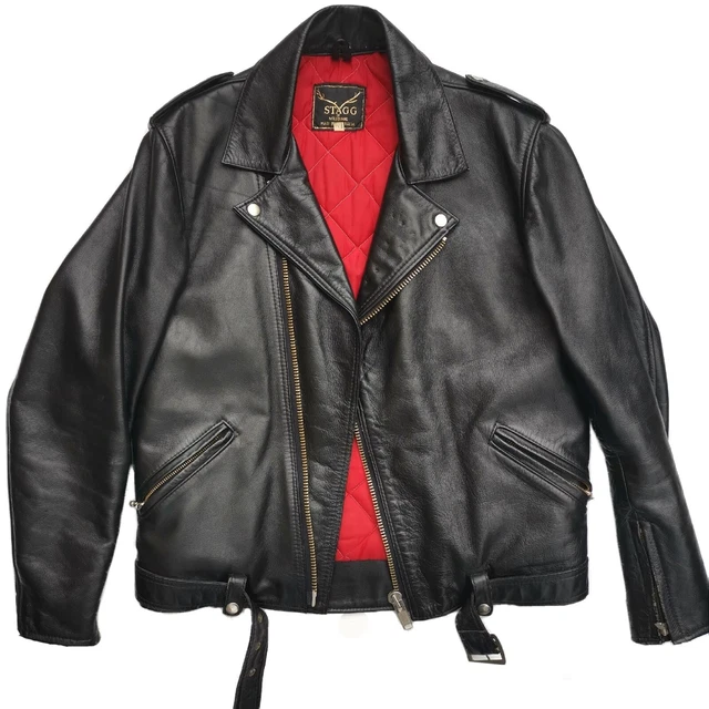 Vintage stagg leather jacket sale