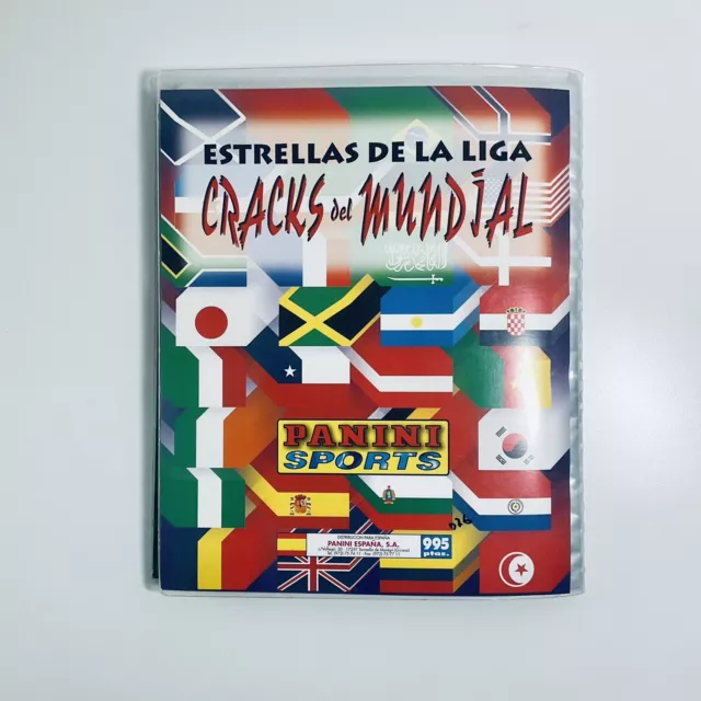 Estrellas de la Liga Full Set 105/105 Cartas Álbum Cracks Mundial 1998 Panini 2