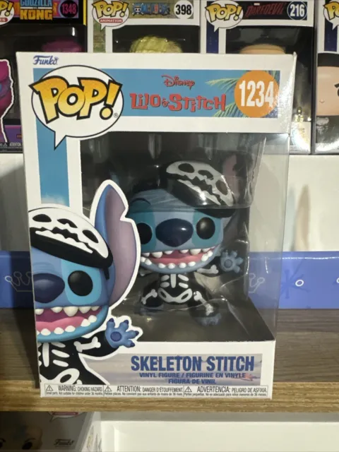 Funko Pop! Lilo & Stitch Skeleton Stitch Funko Pop! Figure #1234 - EE Exclusive