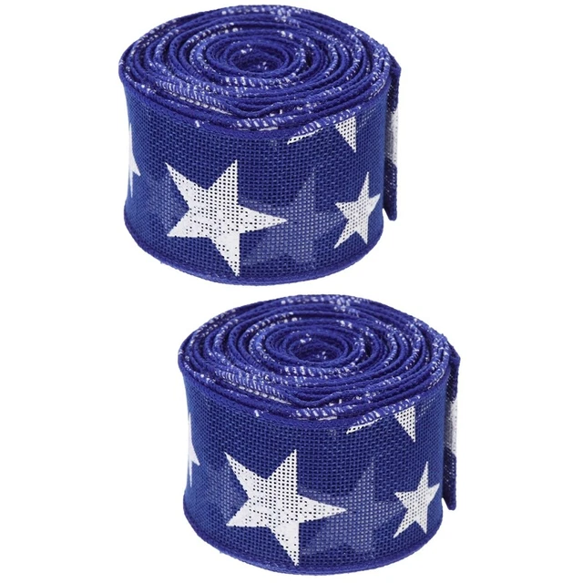 2x Braut Bouquet Band Behandeln Tasche Bogen Krawatte Jute Sackleinen Band