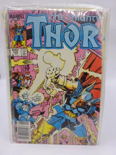 Thor #339 The Mighty Beta Ray Bill Walt Simonson 1984 Marvel Comics Newsstand NM