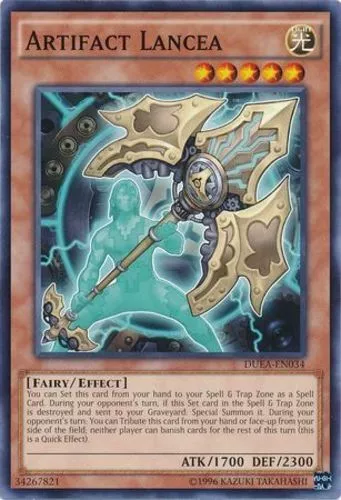 Yugioh! Artifact Lancea - DUEA-EN034 - Common - Unlimited Edition Near Mint, Eng