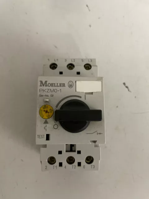 MOELLER PKZMO-1  - MOTOR Circuit Breaker 0,63 -1 Amp