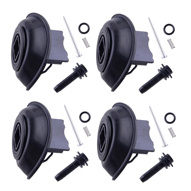 4X MEMBRANE DIAPHRAGM Carburetor Vacuum Piston Fit for Honda CBR1000F