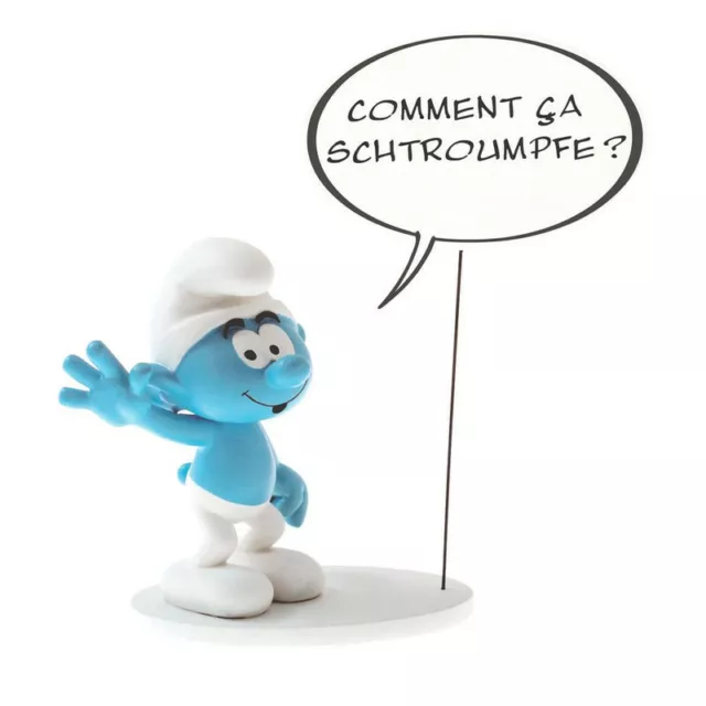 Les Schtroumpfs statuette Collection Bulles Ça Schtroumpfe? Collectoys 001463