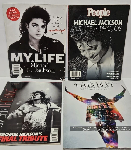 LOTTO 4 RIVISTE Michael Jackson tributo Life People Remember The King This Is It EUR 38,22