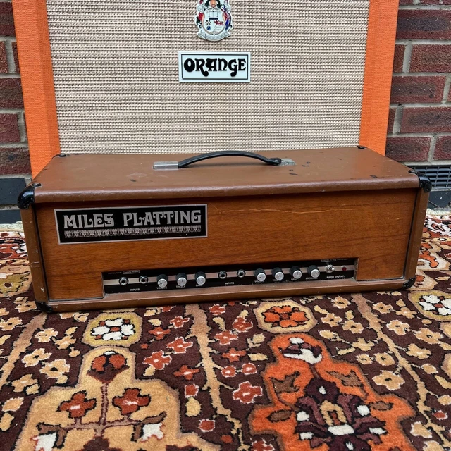 Vintage 1970s Wilsic Sound Miles Platting V50 50w Valve Amplifier Head *1972*