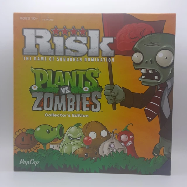 RISK PLANTS VS Zombies Board Game Collectors Edition Board Game Hasbro