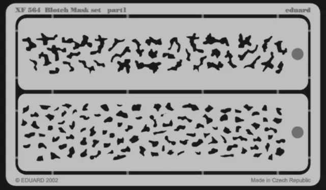 Eduard 1/48 - Blotch - Mask set - etch for Airplanes EDKXF564