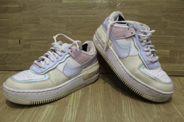 Nike Wmns Air Force 1 Shadow White Glacier Blue Ghost
