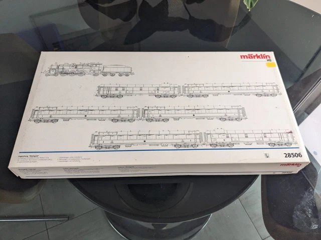 Märklin 28506 Delta Digital Sound Scale H0 Rheingold Steam S 3/6 DRG Bn 18434 16 Novv