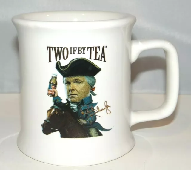 Rush Limbaugh Two If By Tea O SAY CAN YOU TEA Coffee Mug Tea Cup Ceramic