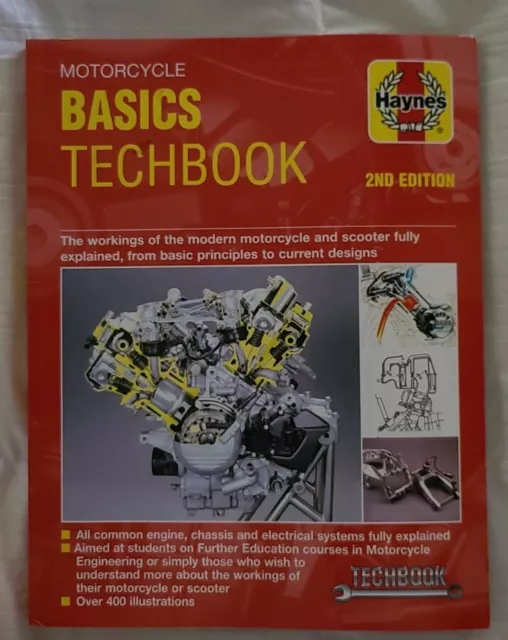 HAYNES Motorcycle Basics, Haynes Techbook, 2ND Edition #3515 Great Used Cond.