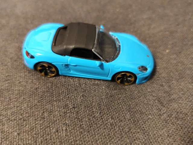Voiture Miniature MAJORETTE - PORSCHE 718 BOXSTER Edition Spéciale - Bleu - Neuf