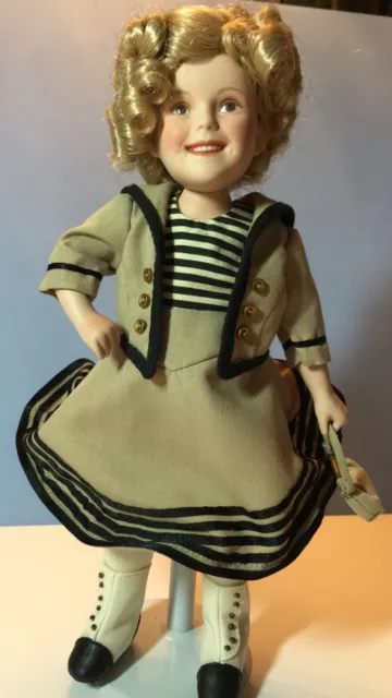 Danbury Mint Shirley Temple Movie Classics 10" Doll Wee Willie Winkie 4