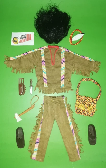 Ancienne Figurine Vintage Action Joe Hasbro – Yeux Fixes, édition Big Jim – Fabriqué à Hong Kong