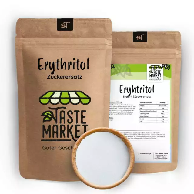 5 kg Erythritol | Zuckerersatz | Erythrit | Low Carb | Kalorienfrei |