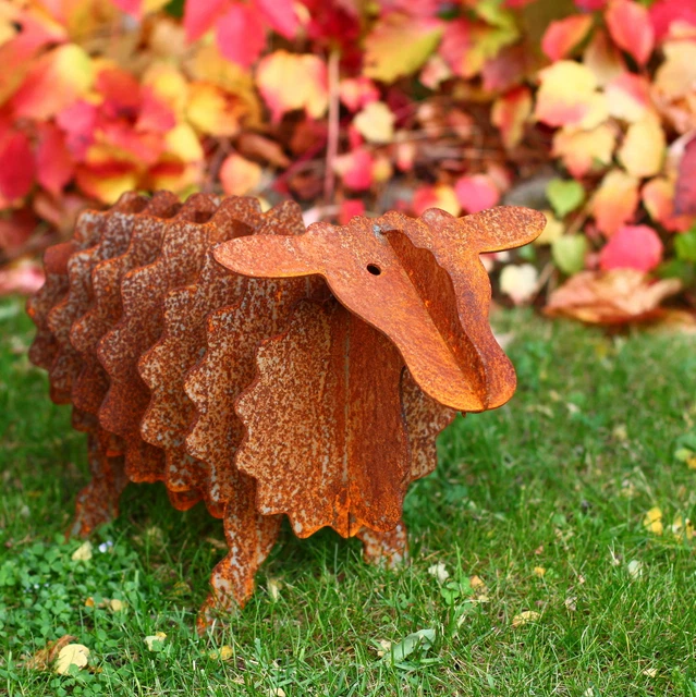 Gartendeko Metall Rostig
