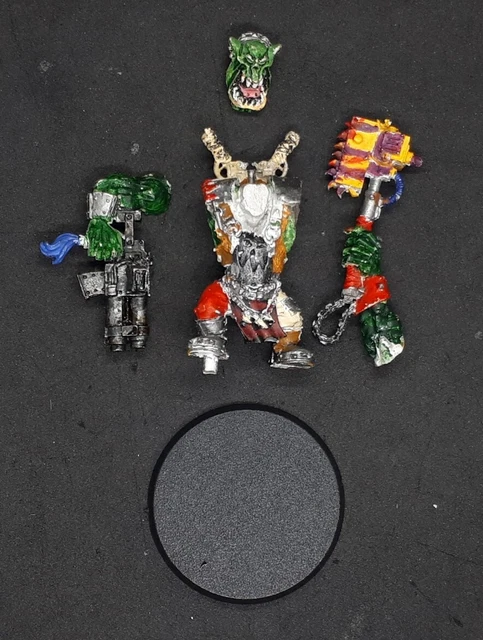 Warhammer 40K Metal Ork Warboss Spiele Workshop OOP 2000