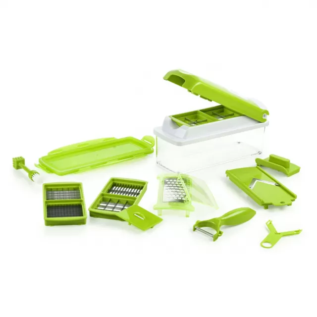 Genius Nicer Dicer Plus | 14 Teile | Obst- und Gemüse-Schneider